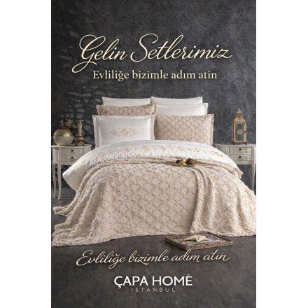 Çapa Home - Çapaev Harem 9 Parça Gelin Seti 